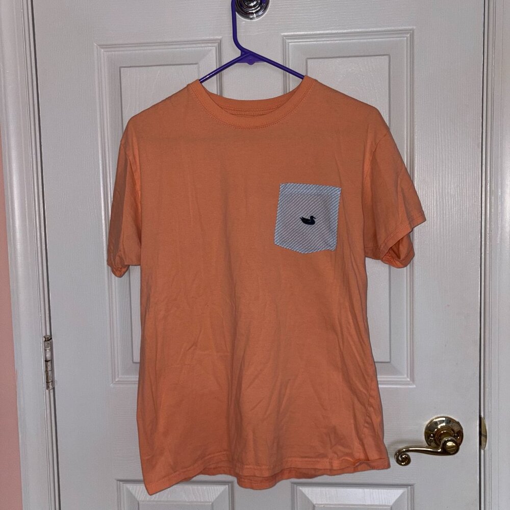 👕 Southern Marsh Pocket Tee (Peach) | Size M